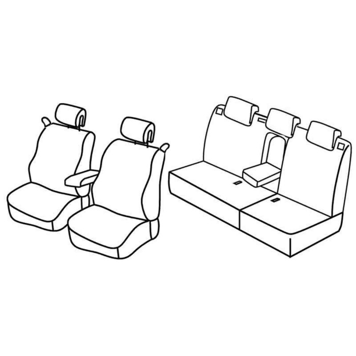 QD30140.JPG Set Coprisedili Superior Beige Renault Megane Ii 3p Serie 30000 Coprisedili Su Misura