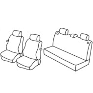 QD31004.JPG Set Coprisedili Superior Nero/grigio Seat Ibiza 3p Serie 31000 Coprisedili Su Misura Qd31004f