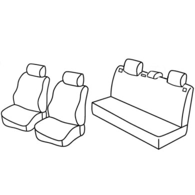 QD31014.JPG Set Coprisedili Superior Nocciola Seat Ibiza 5p Serie 31000 Coprisedili Su Misura Qd31014a