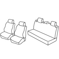 QD31014.JPG Set Coprisedili Superior Nocciola Seat Ibiza 5p Serie 31000 Coprisedili Su Misura Qd31014a