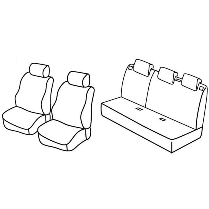 QD35009.JPG Set Coprisedili Superior Beige Suzuki Swift 3p-swift 5p Serie 35000 Coprisedili Su Misura