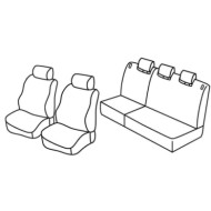 QD36035.JPG Set Coprisedili Superior Nero/blu Toyota Yaris 5p Serie 36000 Coprisedili Su Misura Qd36035d