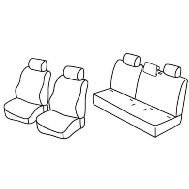 QD36040.JPG Set Coprisedili Superior Beige Toyota Yaris 3p-yaris 5p Serie 36000 Coprisedili Su Misura
