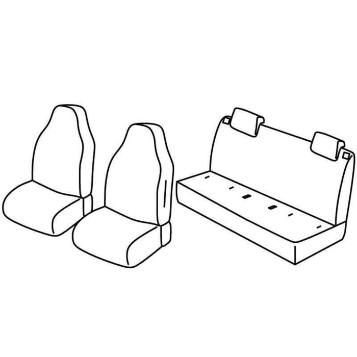 QD37136.JPG Set Coprisedili Superior Nocciola Mii 5p-citigo 5p-up! 5p-up! Cross Serie 37000 Coprisedili Su Misura Qd37136a