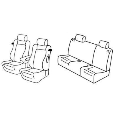 QE10100.JPG Set Coprisedili Superior Beige Alfa Romeo 147 3p Serie 10000 Coprisedili Su Misura Qe10100b