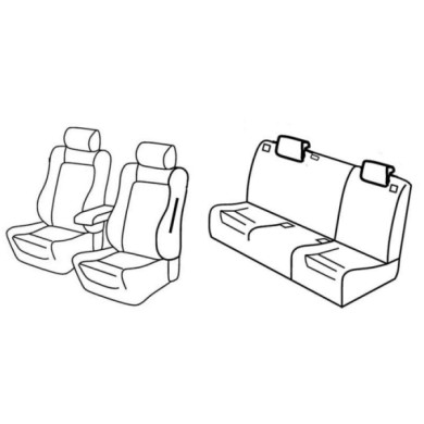 QE10103.JPG Set Coprisedili Superior Nocciola Alfa Romeo 147 5p Serie 10000 Coprisedili Su Misura