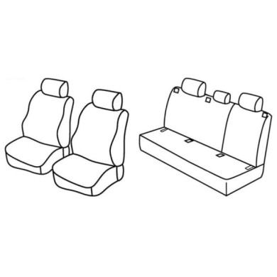 QE11004.JPG Set Coprisedili Superior Grigio/nero Audi A3 Sportback Serie 11000 Coprisedili Su Misura Qe11004c