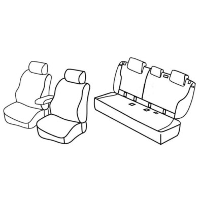 QE12004.JPG Set Coprisedili Superior Grigio/nero Bmw Serie 1 (f20) Serie 12000 Coprisedili Su Misura Qe12004c