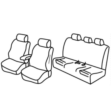 QE12017.JPG Set Coprisedili Superior Nocciola Bmw Serie 3 (f30) Serie 12000 Coprisedili Su Misura Qe12017a
