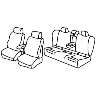 QE12019.JPG Set Coprisedili Superior Nero/grigio Bmw Serie 3 (f30) Serie 12000 Coprisedili Su Misura Qe12019f