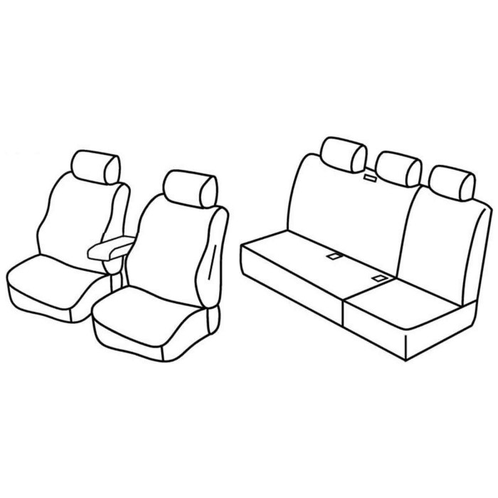 QE15012.JPG Set Coprisedili Superior Nocciola Fiat Doblò 5p Serie 15000 Coprisedili Su Misura
