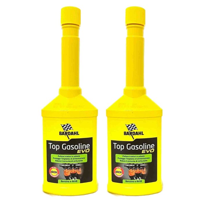 Senza titolo-1_0001_BARDAHL 1.jpg Bardahl Top Gasoline Evo 250ml 118019 Additivo Pulizia Iniettori Benzina/ibridi X 2pz