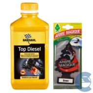 Top Diesel, Additivo Auto Motori Diesel, 1 Litro, Pulitore Iniettori, Riduzione Fumo dello Scarico, Riduzione Consumo Carburante