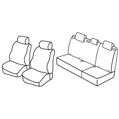 QE18001.JPG Set Coprisedili Superior Nero/blu Hyundai I10 Serie 18000 Coprisedili Su Misura Qe18001d