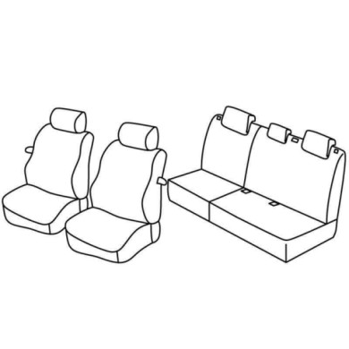 QE18003.JPG Set Coprisedili Superior Nocciola Hyundai I20 3p Serie 18000 Coprisedili Su Misura