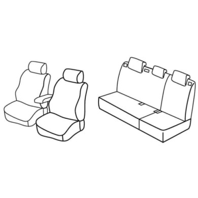 QE18010.JPG Set Coprisedili Superior Nero/grigio Hyundai I30 5p-i30 Wagon Serie 18000 Coprisedili Su Misura