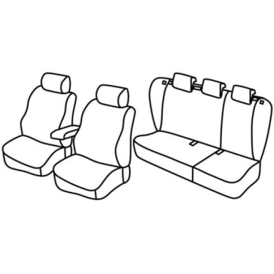 QE20100.JPG Set Coprisedili Superior Beige Kia Cee'd 5p Serie 20000 Coprisedili Su Misura Qe20100b