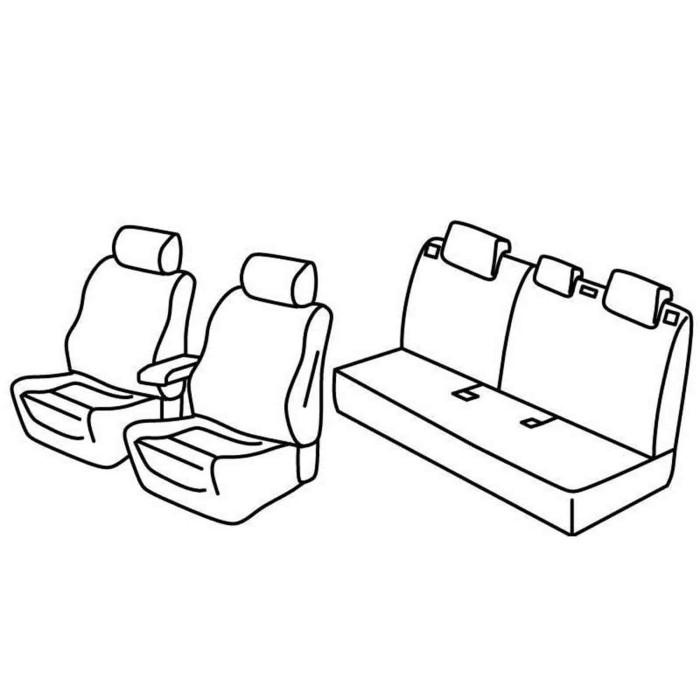 QE23027.JPG Set Coprisedili Superior Nocciola Mazda 3 5p Serie 23000 Coprisedili Su Misura