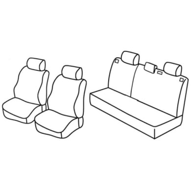 QE28011.JPG Set Coprisedili Superior Grigio/nero Opel Astra G 5p Serie 28000 Coprisedili Su Misura Qe28011c