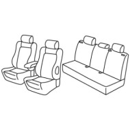 QE28021.JPG Set Coprisedili Superior Nero/grigio Opel Astra H 5p Serie 28000 Coprisedili Su Misura Qe28021f