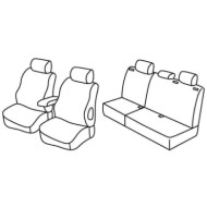 QE28023.JPG Set Coprisedili Superior Nero/grigio Opel Astra H Sports Tourer Serie 28000 Coprisedili Su Misura Qe28023f