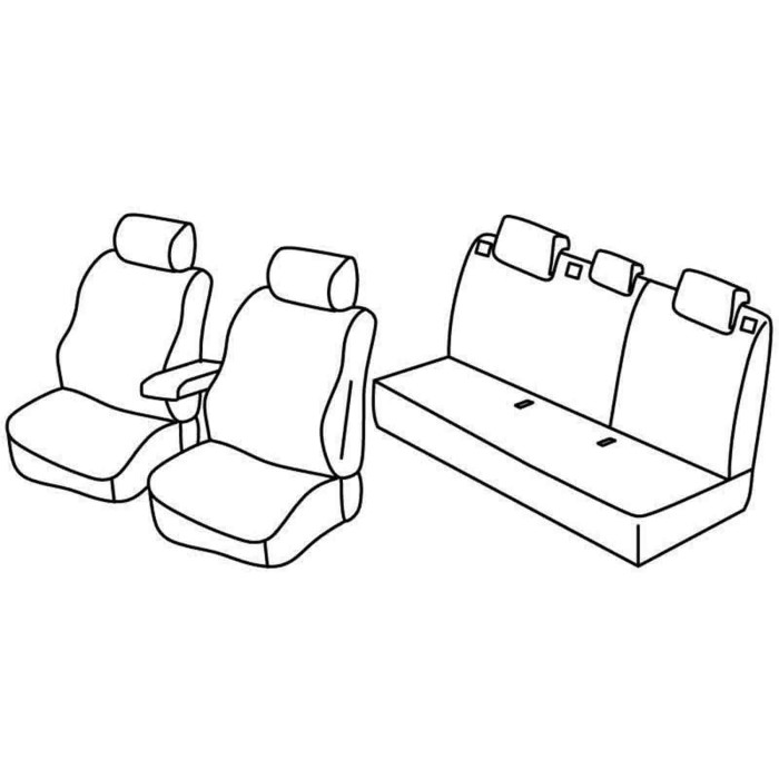 QE28024.JPG Set Coprisedili Superior Nocciola Opel Astra J 5p Serie 28000 Coprisedili Su Misura Qe28024a