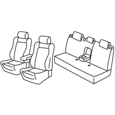 QE28030.JPG Set Coprisedili Superior Nocciola Opel Astra J Gtc Serie 28000 Coprisedili Su Misura Qe28030a