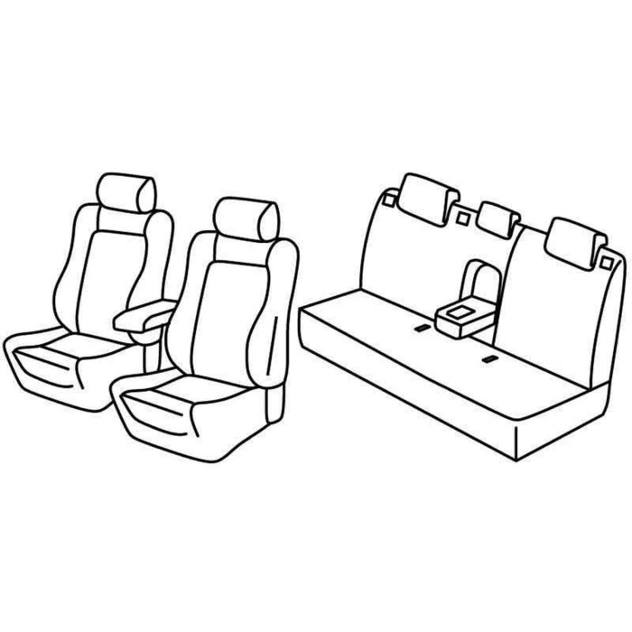 QE28030.JPG Set Coprisedili Superior Nocciola Opel Astra J Gtc Serie 28000 Coprisedili Su Misura Qe28030a