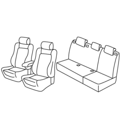 QE28035.JPG Set Coprisedili Superior Grigio/nero Opel Astra J Sports Tourer Serie 28000 Coprisedili Su Misura Qe28035c