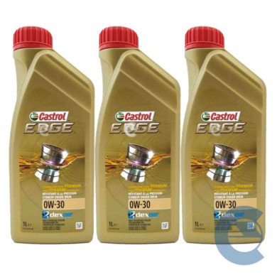 CAS162825---3LITRI.jpg Castrol Edge 0w-30 3 Litri Dexos2 Titanium Olio Motore Auto Piccola Cilindrata