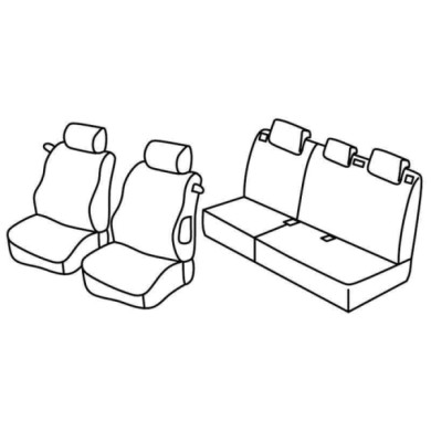QE29016.JPG Set Coprisedili Superior Nero/rosso Peugeot 207 3p-207 Plus 3p Serie 29000 Coprisedili Su Misura