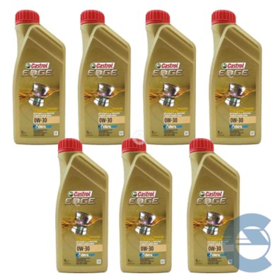 CAS162825-7-LITRI.jpg Castrol Edge 0w-30 7 Litri Dexos2 Titanium Olio Motore Auto Piccola Cilindrata