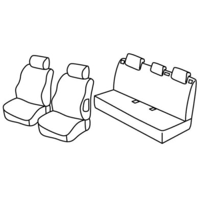 QE29017.JPG Set Coprisedili Superior Nero/rosso Peugeot 207 5p-207 Plus 5p Serie 29000 Coprisedili Su Misura Qe29017e