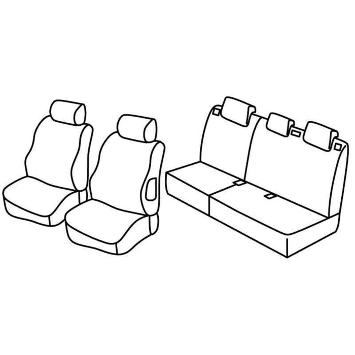 QE29018.JPG Set Coprisedili Superior Nero/rosso Peugeot 207 5p-207 Plus 5p Serie 29000 Coprisedili Su Misura