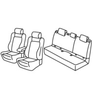 QE31028.JPG Set Coprisedili Superior Grigio/nero Seat Leon 5p Serie 31000 Coprisedili Su Misura Qe31028c