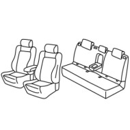 QE31033.JPG Set Coprisedili Superior Grigio/nero Seat Leon 5p-leon St Serie 31000 Coprisedili Su Misura