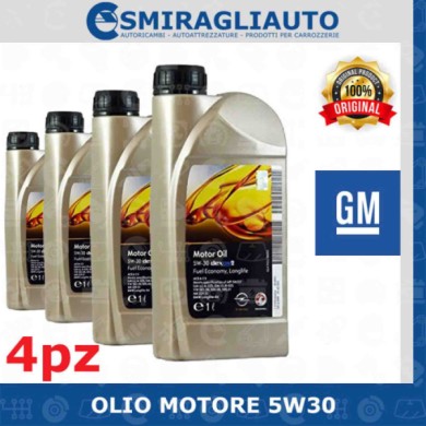 144313-large_default.jpg Olio Motore Auto Opel Dexos 2 5w30 Ll Benzina Turbo Diesel Gpl Metano 4 Litri