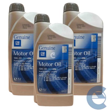 OPEL-5W30-3-PEZZI-ESOLVER.jpg Fuel Economy Longlife Gm Opel 5w-30 Dexos2 Olio Motore Benzina Diesel 3 Litri