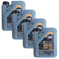 LIQUI MOLY 20787 OLIO MOTORE 0W20 ACEA C5. TOP TEC 6200. CONFEZIONE 4 LITRI