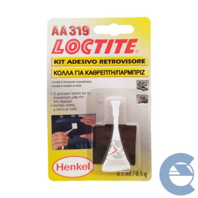148879-large_default.jpg Loctite Aa319 Kit Adesivo Retrovisore 12 Pezzi X 0,5 Gr Incolla Cristalli E Vetri