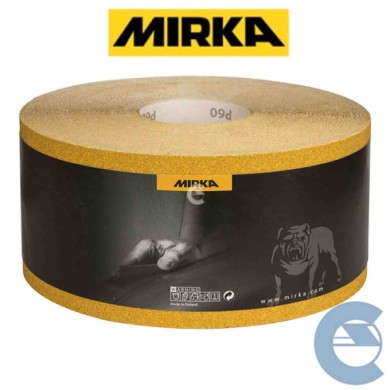 MIRKA-P60-ESOLVER.jpg Mirka 2351100160 Rotolo Abrasivo Gold 115x50 Gr 60
