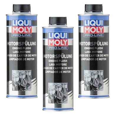 2425_3-PEZZI.jpg Liqui Moly 2425 Balsamo Lava Motore Pro-line Kit 3 Litri