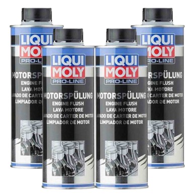 2425_4-PEZZI.jpg Liqui Moly 2425 Balsamo Lava Motore Pro-line Kit 4 Litri