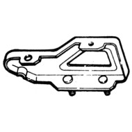 FAMAC Staffa PARAURTI Anteriore Fiat Panda 86-