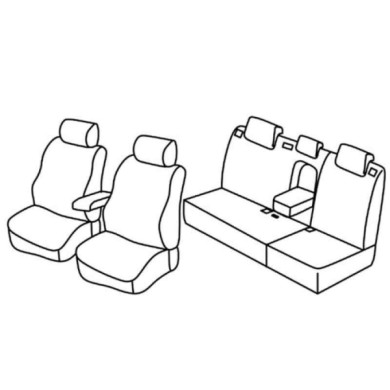 QE36004.JPG Set Coprisedili Superior Grigio/nero Toyota Auris 5p Serie 36000 Coprisedili Su Misura Qe36004c
