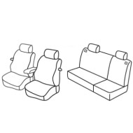QE37007.JPG Set Coprisedili Superior Beige Volkswagen Golf Iv 3p Serie 37000 Coprisedili Su Misura Qe37007b