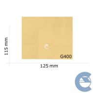 Mirka 2912707041 Goldflex-Morbido Perf, Ruolo P400, 115 x 125 mm, 200 PRO Rotolo