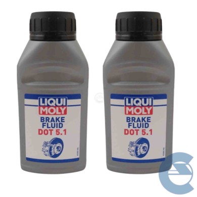 LIQUI-MOLY-3092-LIQUIDO-FRENI-DOT-2-PEZZI.jpg Liqui Moly 3092 2 Pezzi X Liquido Lubrificante Freni Dot 5.1 250ml.