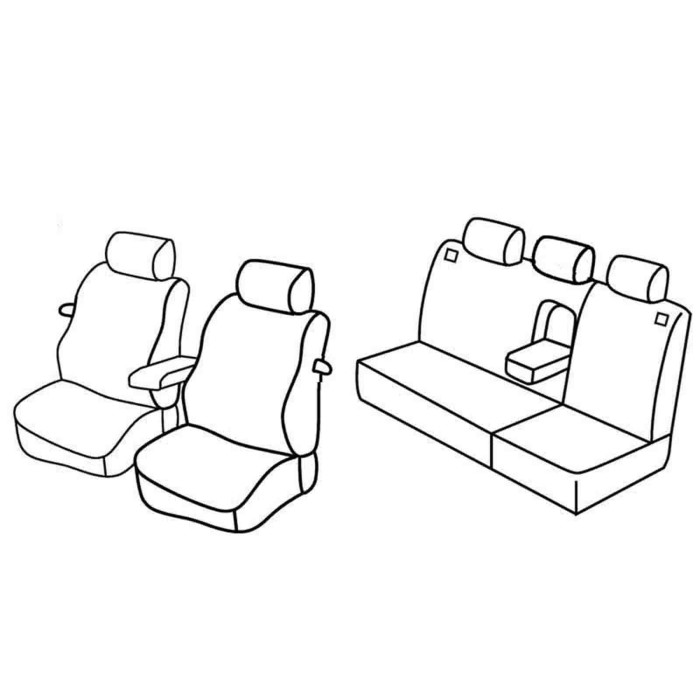 QE37018.JPG Set Coprisedili Superior Grigio/nero Volkswagen Golf Iv 3p Serie 37000 Coprisedili Su Misura