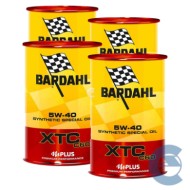 OLIO MOTORE XTC C60 5W-40 BARDAHL 4LT TAGLIANDO AUTO - 334040